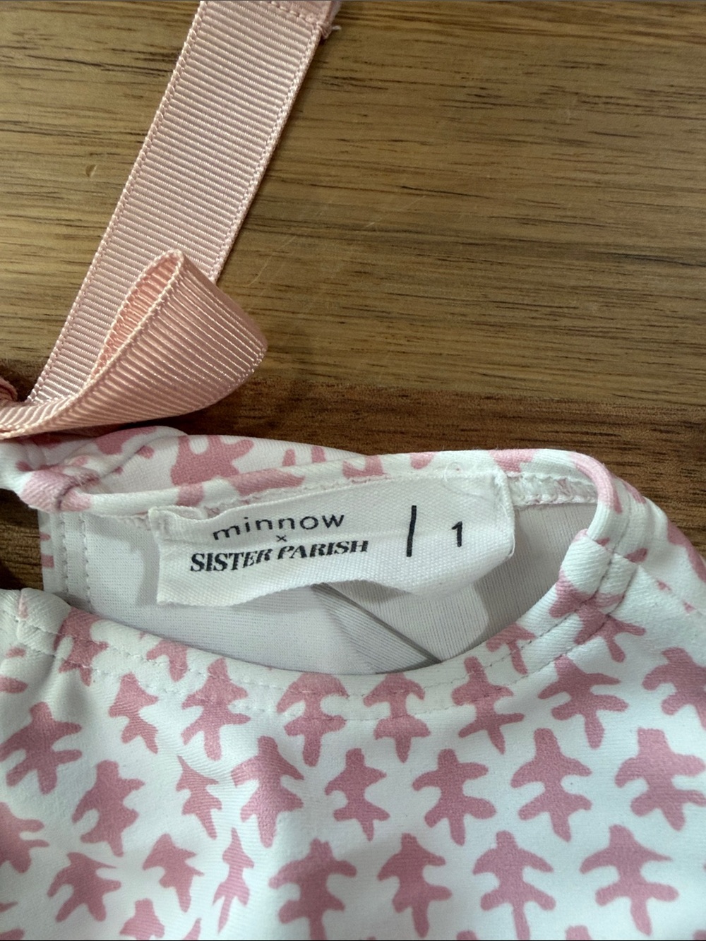 Minnow x Sister Parish Baby Girl Swim size 1 - Picture 3 of 3